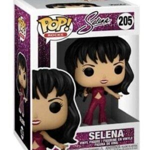 Funko Pop! Rocks #205 Selena Burgundy Outfit